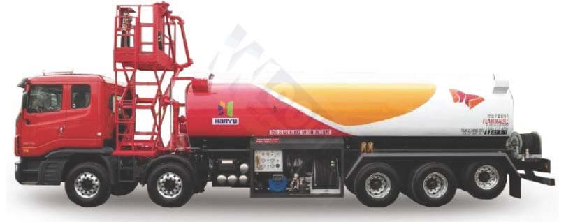 Tank Lorry Truck_ Aircraft Refueler_ Fuel Tank Truck
