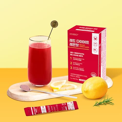 HNB Red lemon diet lemon flavor