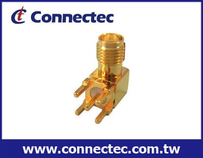 RF Connector SMA Jack for PCB Coaxial Connector SMA Connecto