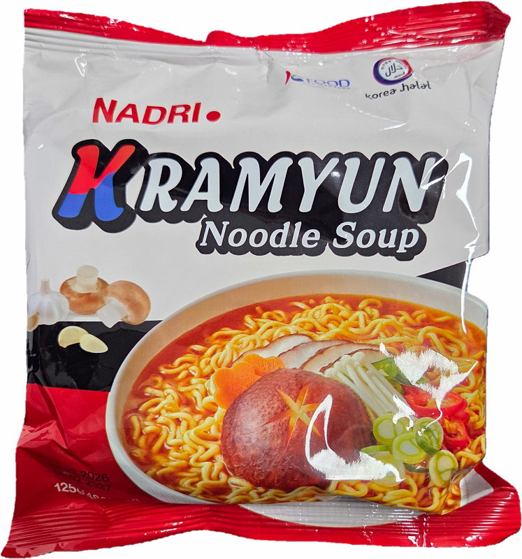 Halal Korean Ramen NADRI Ramyun K food