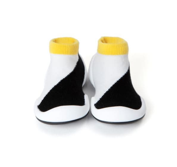 Baby socks shoes _Slipper__Crossover black