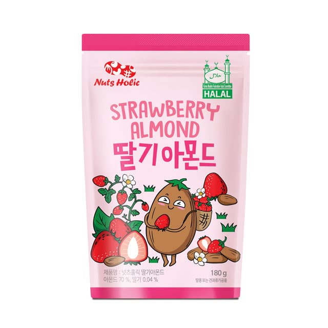 HALAL Strawberry Almond