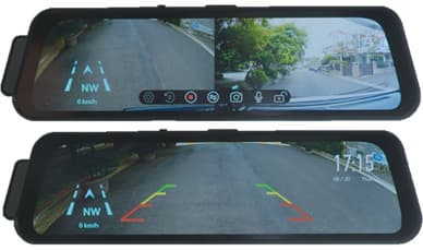 Back up Mirror monitor with Dash cam