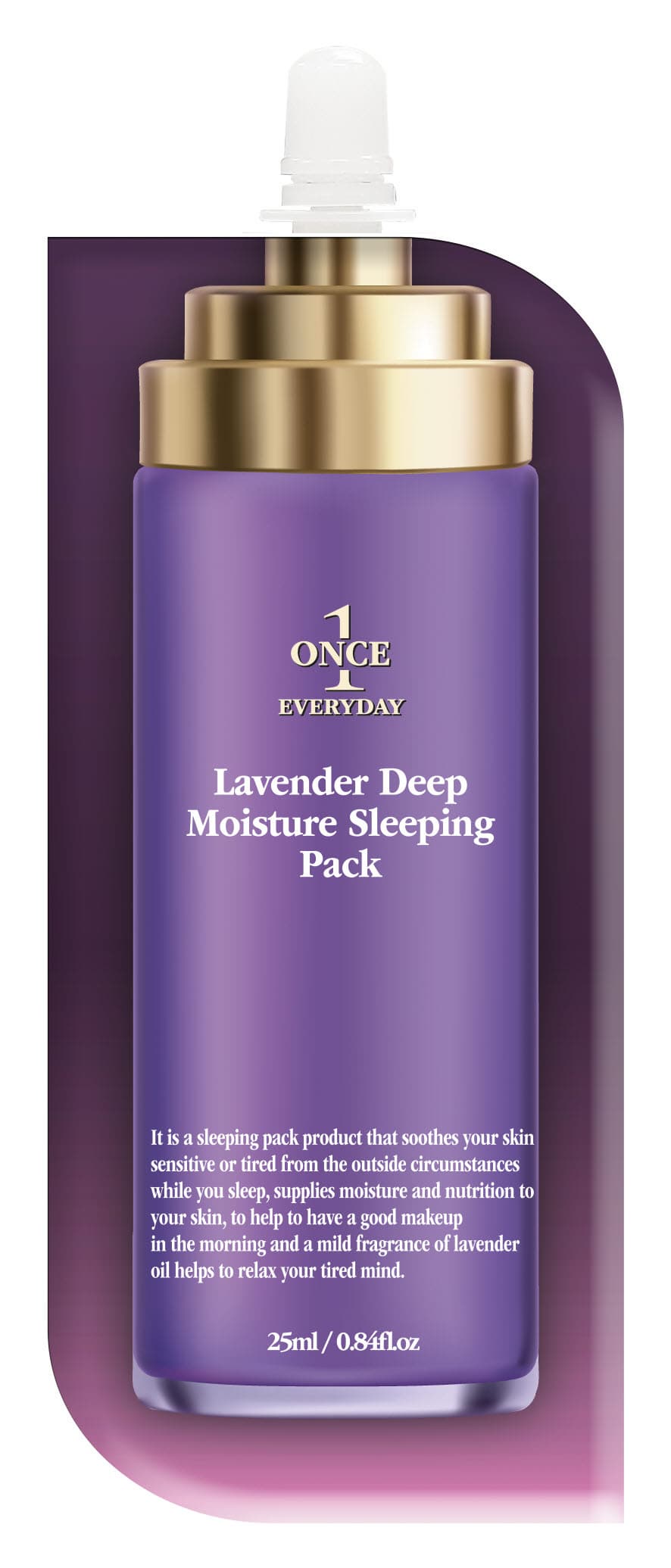Once Everyday Lavender Moisture Sleeping Pack