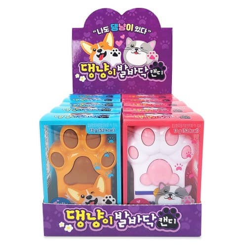 PUPPY_CAT PAWS SHAPE CANDY