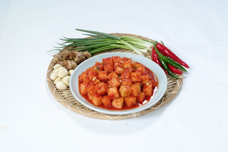 Authentic Korean Kimchi_ Kaakdugi  _HACCP _ ISO Certified_ FSSC__Yesodam