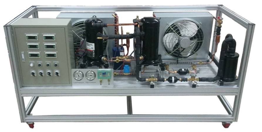 Multi compressor rack refrigeration system