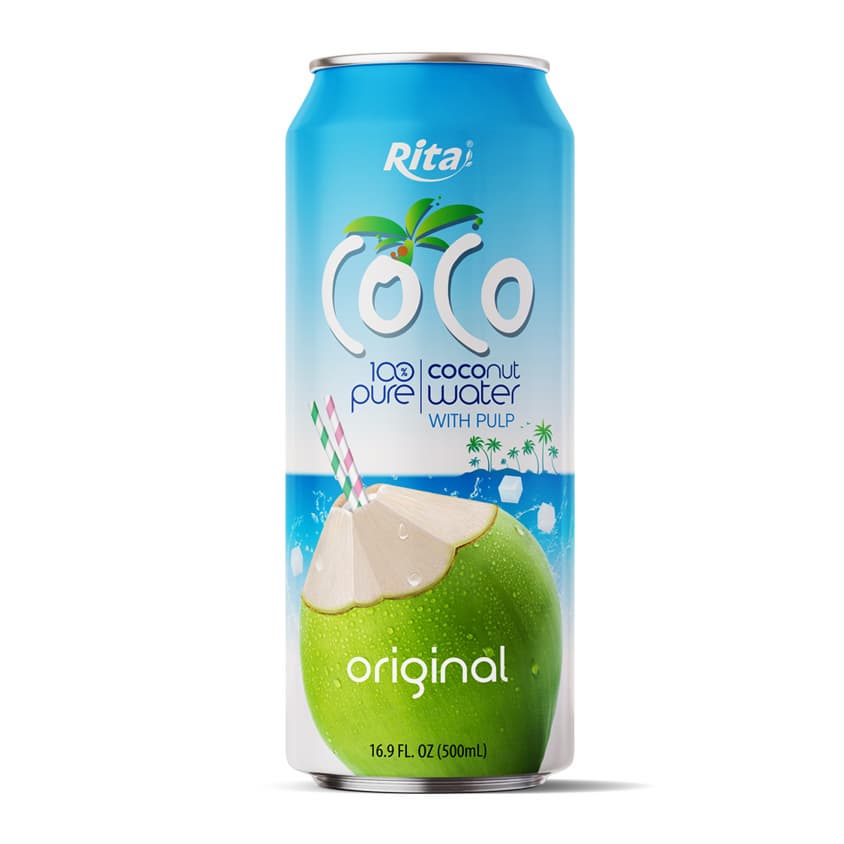 100_ Pure Original Coconut Water With Pulp