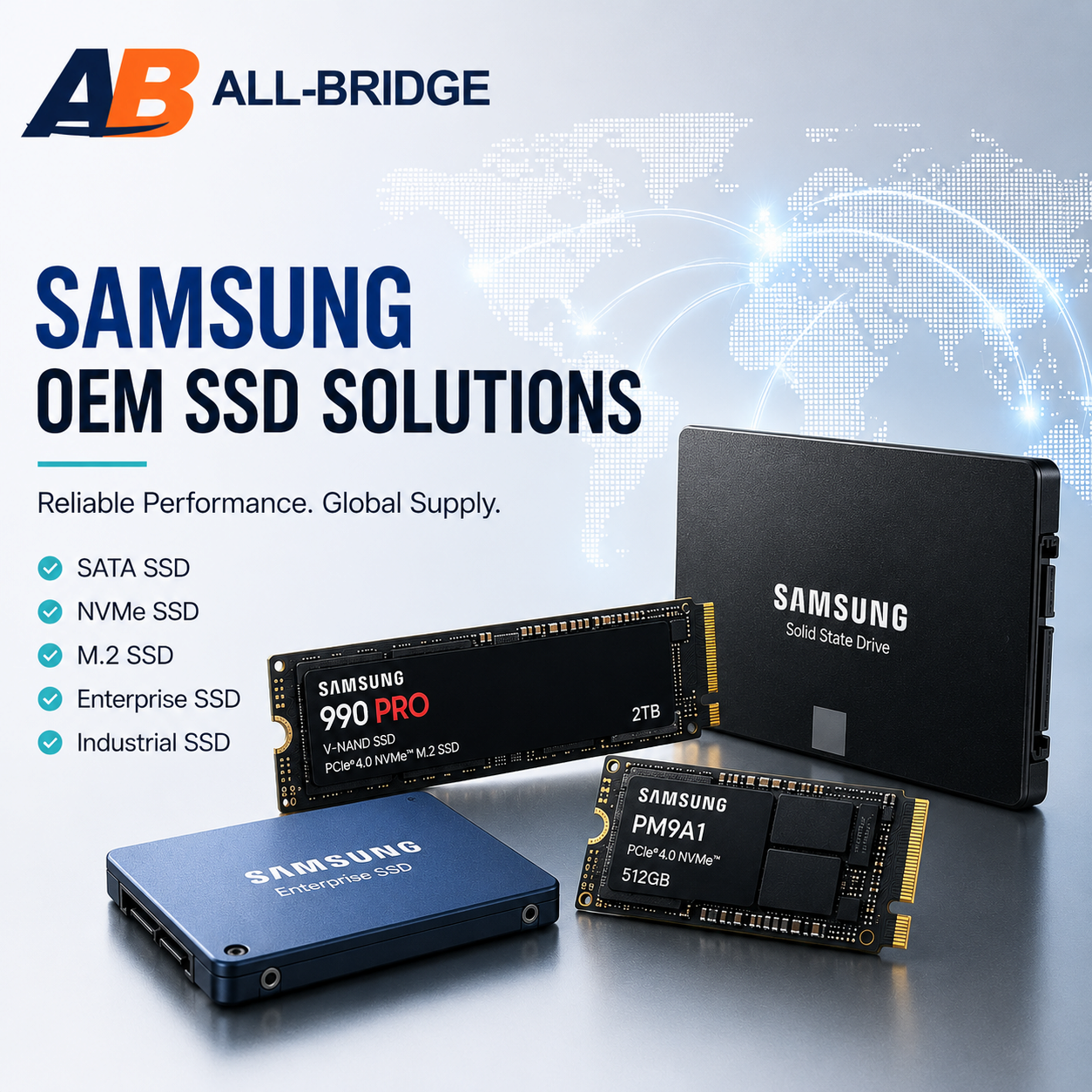 Samsung OEM SSD  SATA SSD  NVMe SSD Supplier