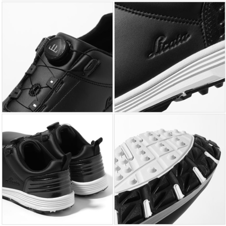Licata_ New Alphonix Golf Shoes C27102 _Color_ Black_ Size_ 265_