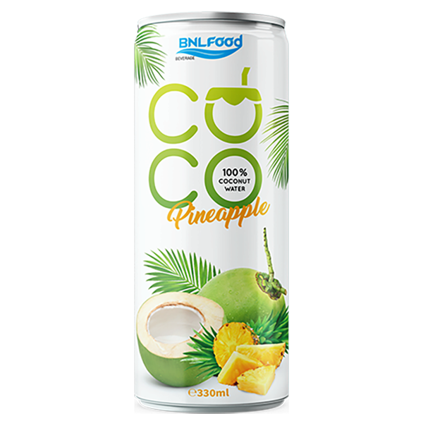 Pure Natural Coconut Water With Pineapple from ACM Beverage Supplier