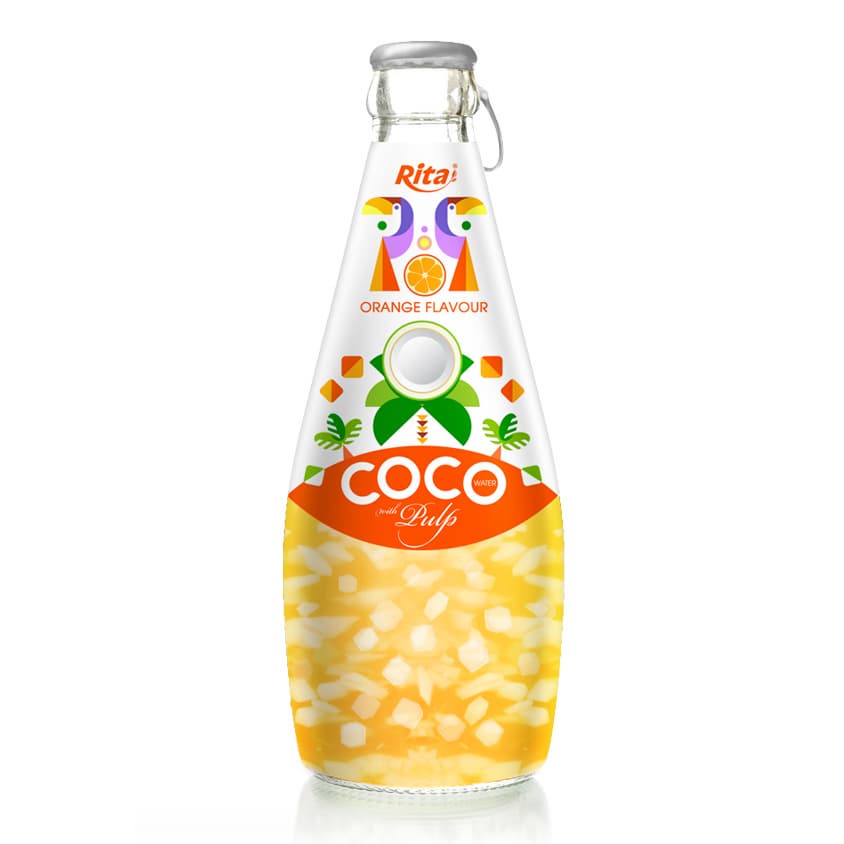 NFC Orange Coconut Water With Pulp 290ml