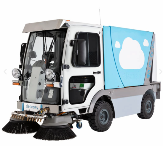 Electric Road Sweeper CLEANSKY 2_0K