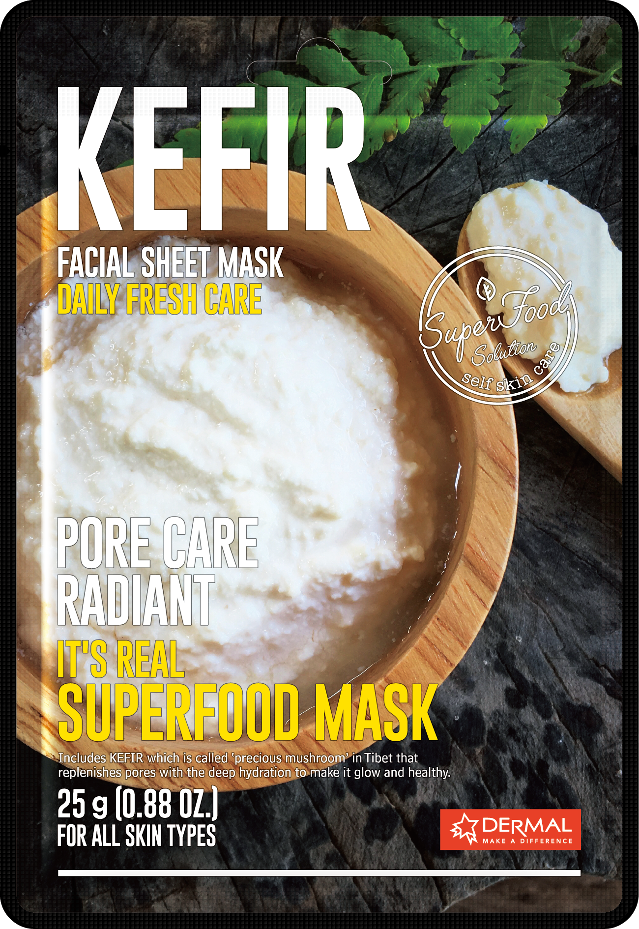 Dermal It_s Real Superfood Mask Kefir