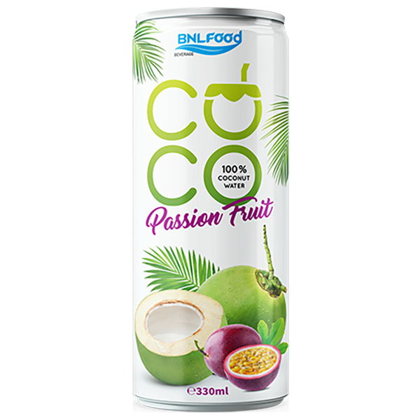 Natural Coconut Water With Passionfruit from ACm Beverage Supplier
