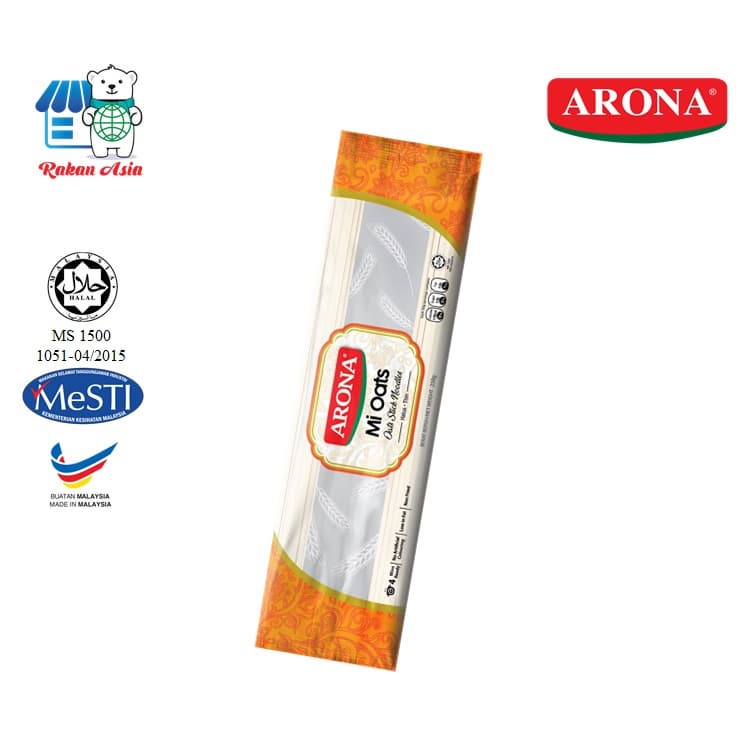 ARONA Stick Noodles 250g _Wheat_ _ Halal