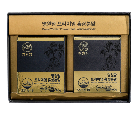 Premium Korean Red Ginseng Powder Set