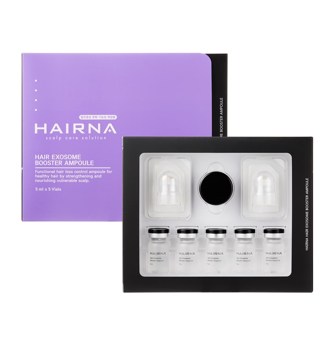 Hairna Ampoule Booster exosome scalp care solution anti-hair loss made by Maypharm
