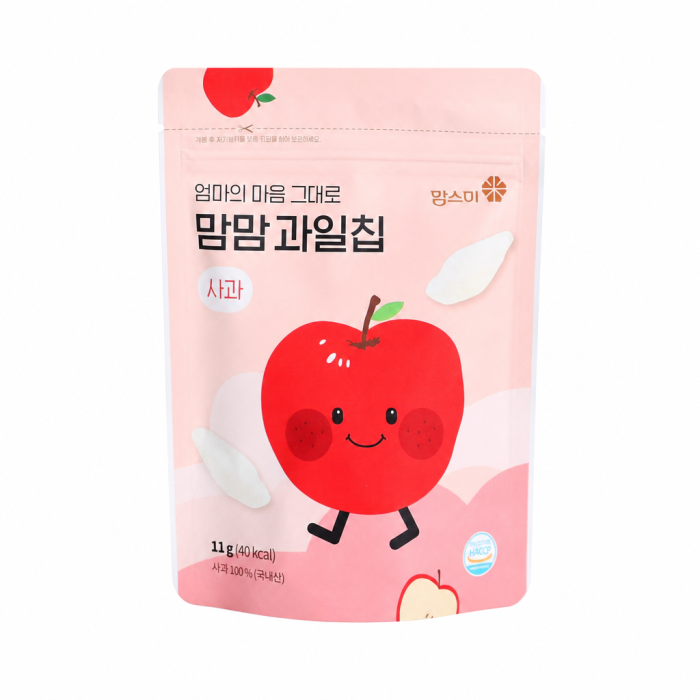 Mommom Fruit Chip_ Apple _100_ Korean Apple_ Freeze_Dried_  qr  share Request For Quotation