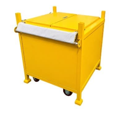 Passive Fire Suppression Cabinet for Flammable Liquids