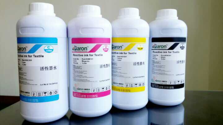 Reactive Ink for Textile Printing