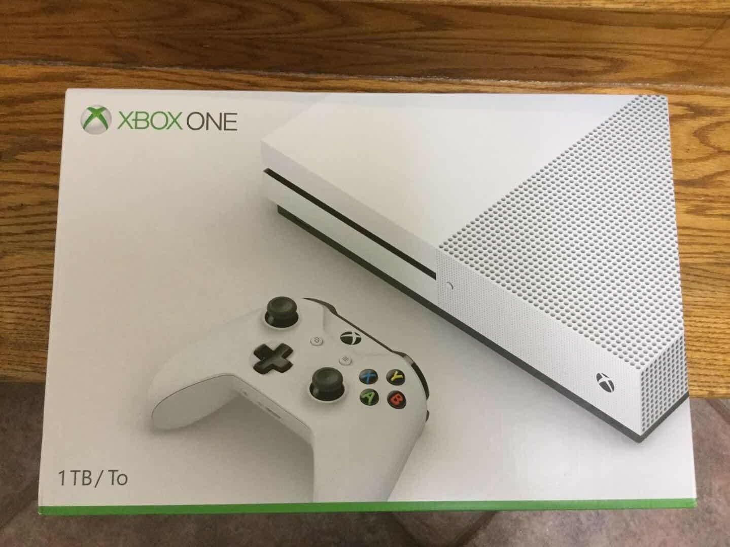 Microsoft Xbox One S 1TB Console with Wireless Controller and Media Room
