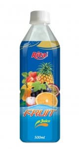 Mix Fruit Juice In Bottle