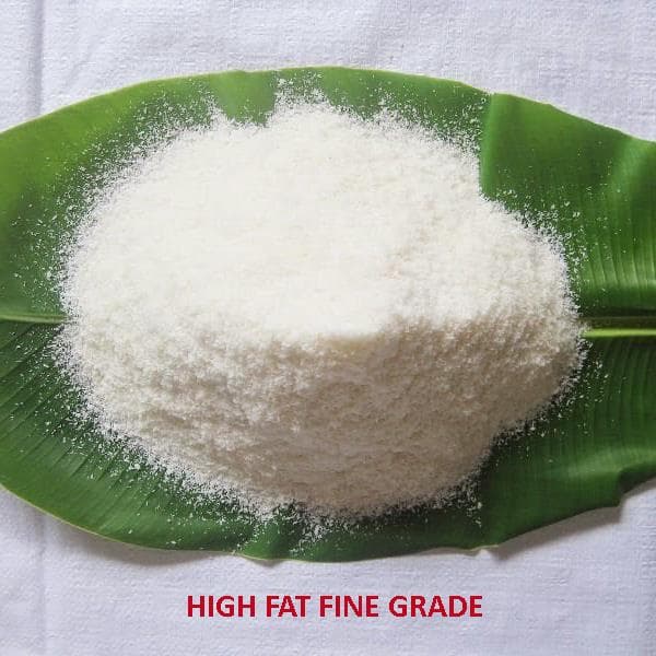 Desiccated coconut high fat fine grade medium grade from Vietnam