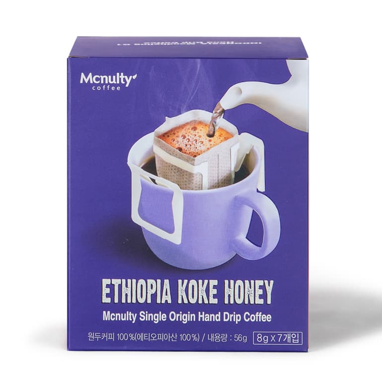 Hand Drip Coffee Ethiopia Koke Honey 7 Drip Bags