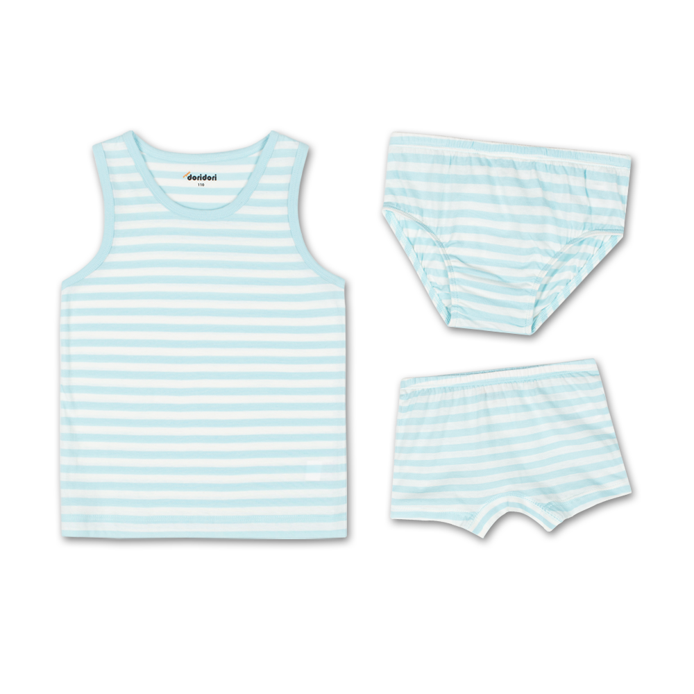 Doridori Little Girls_ Organic Cotton Underwear Undershirt For Kid_ Toddler_ Baby _ Jawbreaker SR