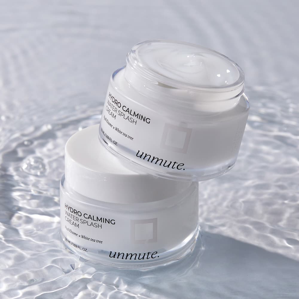 unmute hydro calming water splash cream 50ml