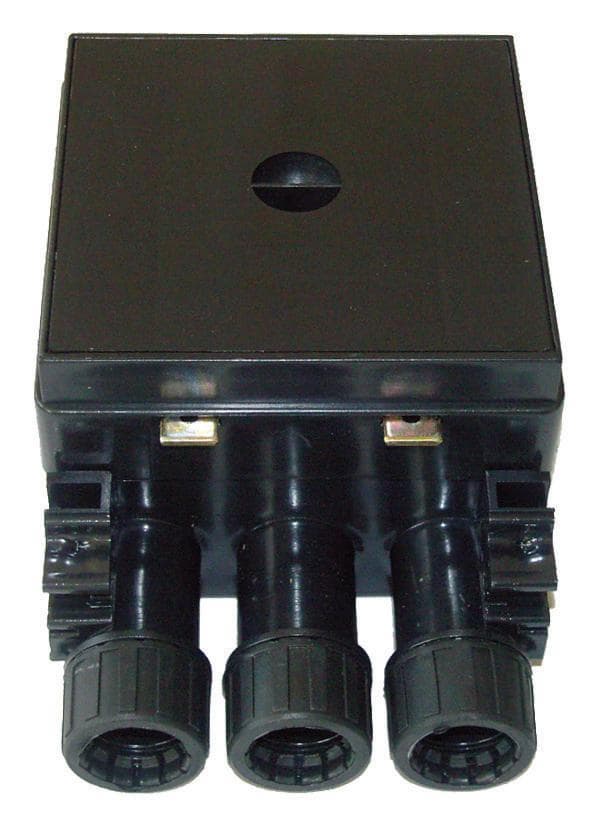 Square Outlet Box for 2 Connections | tradekorea