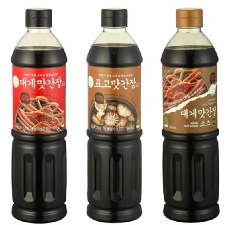 Snow Crab_flavored _ Shiitake_flavored Soy Sauce