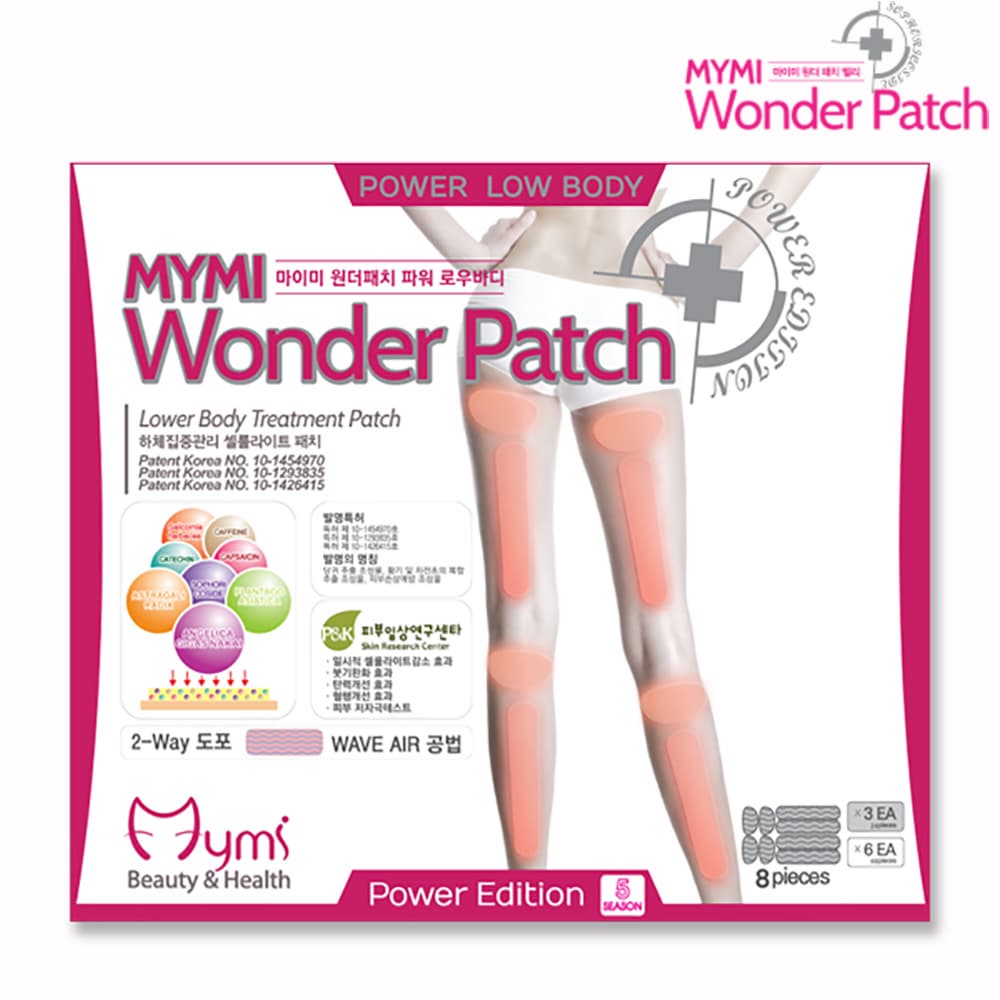 Official Mymi Wonder Diet Patch Power Edition Power Low Body 24p Made in Korea