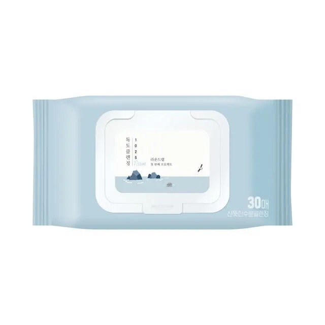 _Round Lab_ 1025 Dokdo Cleansing Tissue 30ea
