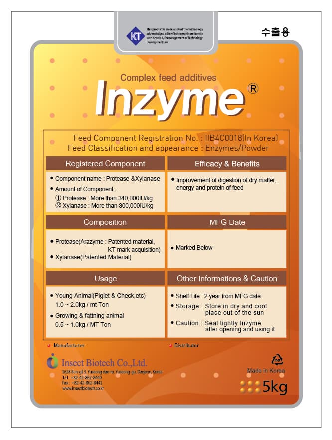 [Feed Additives] Inzyme | tradekorea