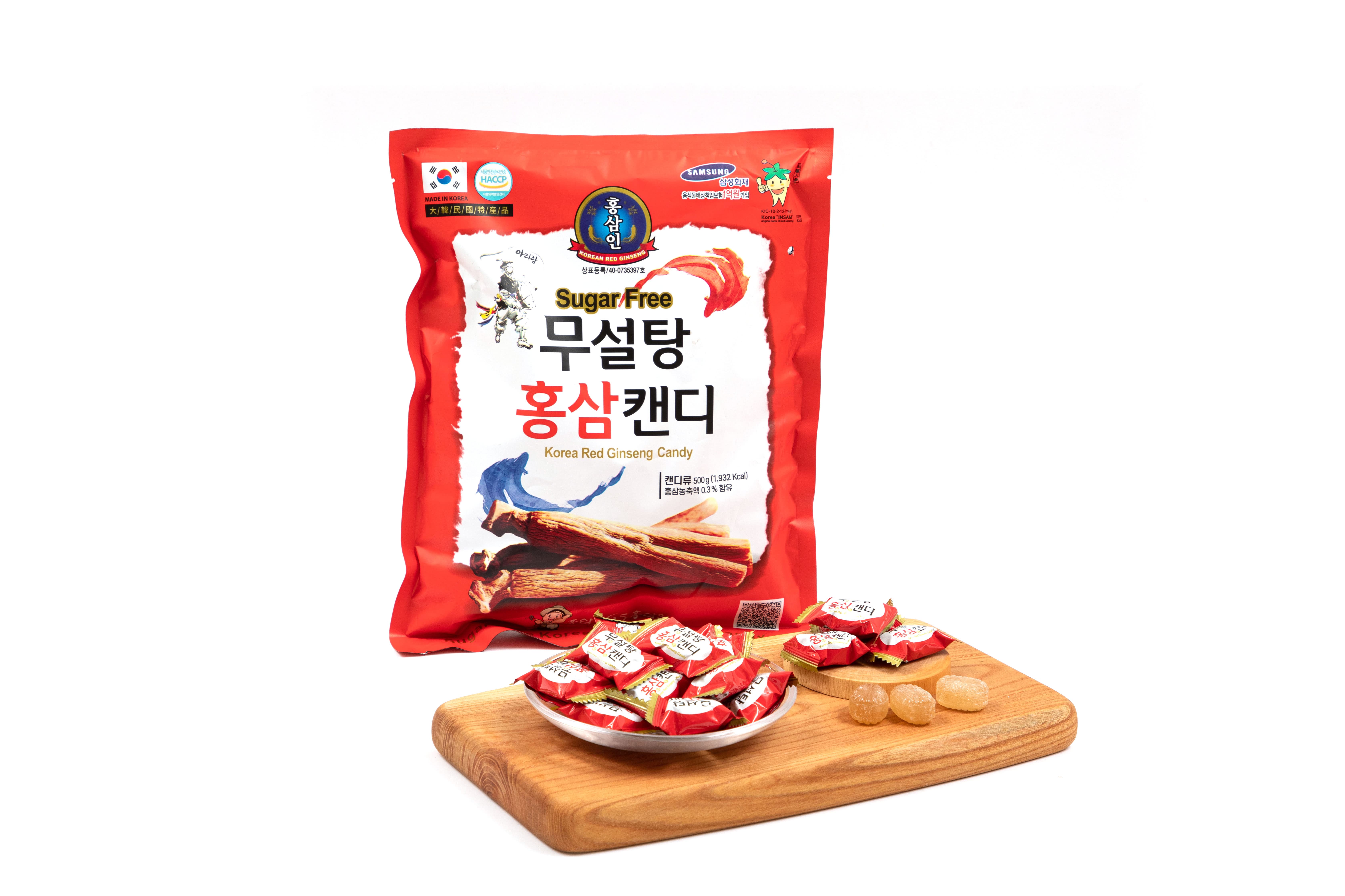 Korean Sugar Free Red Ginseng Candy