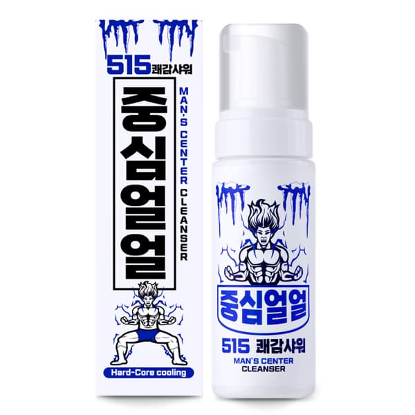Joongsim ulul 515 Super Cool Kick Shower Mens cleanser