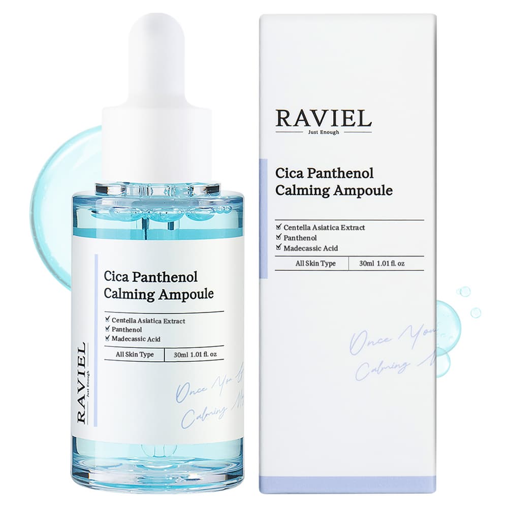 RAVIEL Cica Panthenol Calming Ampoule