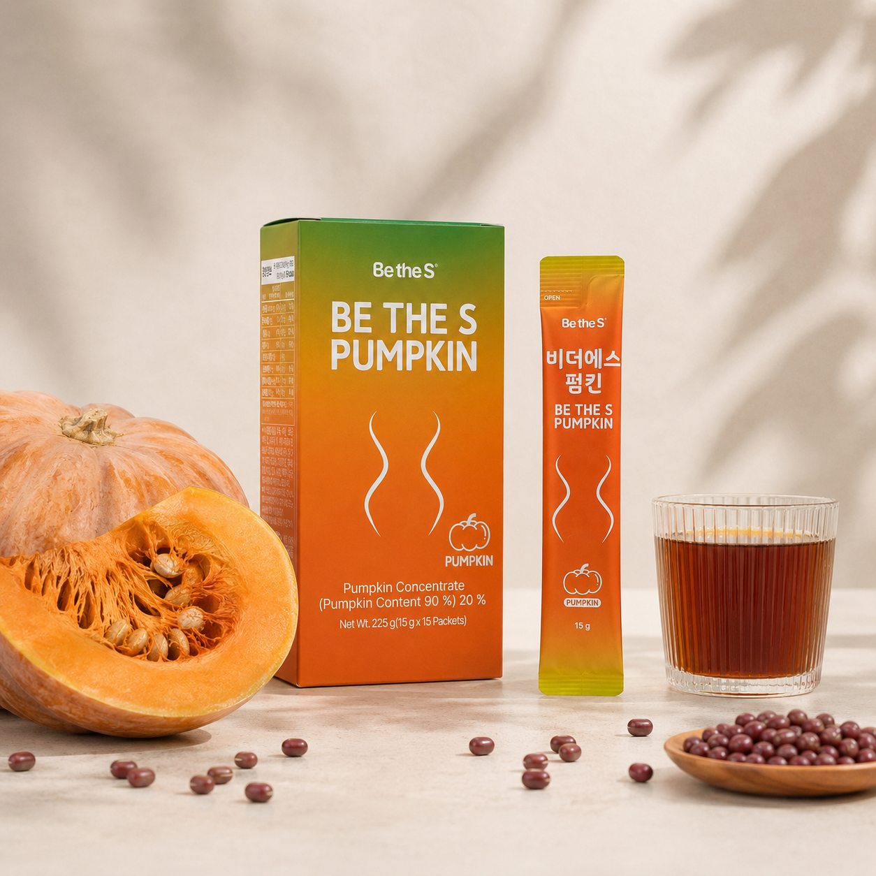 BE THE S  PUMPKIN Pumpkin Red bean S line Slim  Swelling Diet Inner beauty healthy food