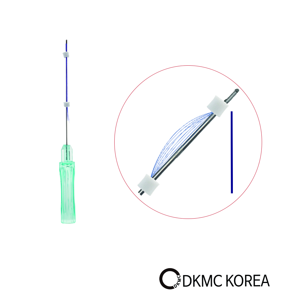 Korea premium absorbable 19G L cannula Broom Multi Rosal Blanco PDO PCL thread facial filler lift