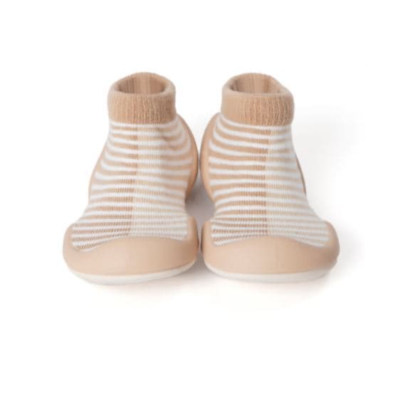 Baby socks shoes _Slipper__Half brown