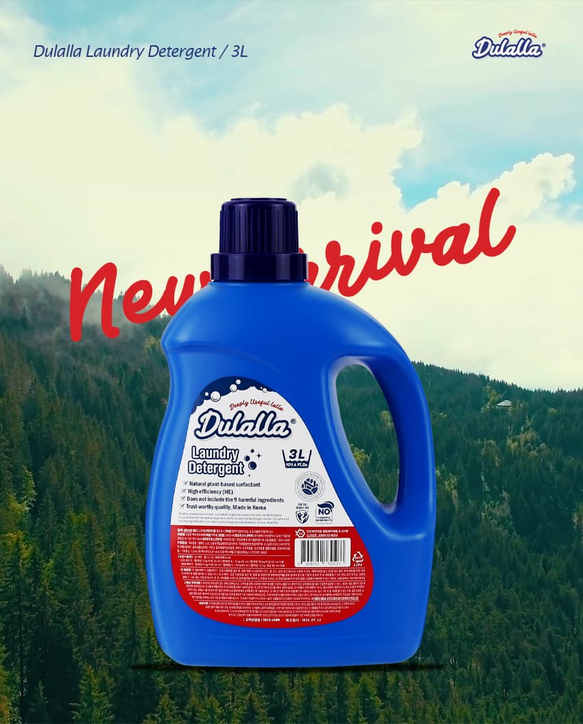 Dulalla All Clean Cypress Water Liquid Laundry Detergent 3L