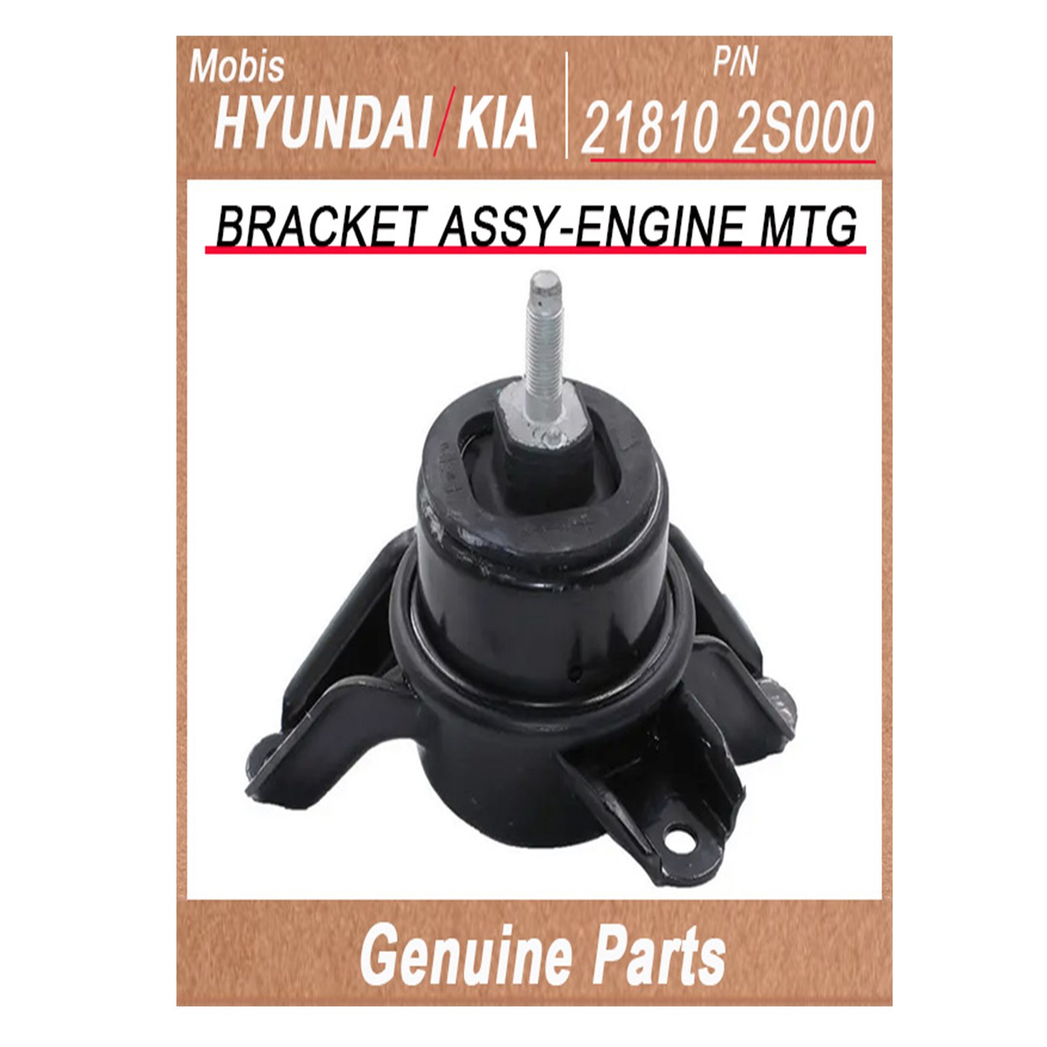218102S000 _ BRACKET ASSY_ENGINE MTG _ Genuine Korean Automotive Spare Parts _ Hyundai Kia _Mobis_