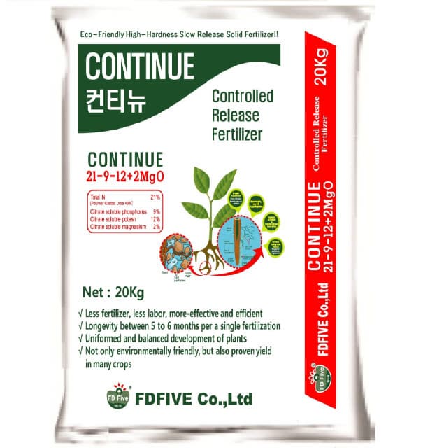 CONTINUE CRF controlled Release Ferfilizer designed to provide nutrients to palm oil tree