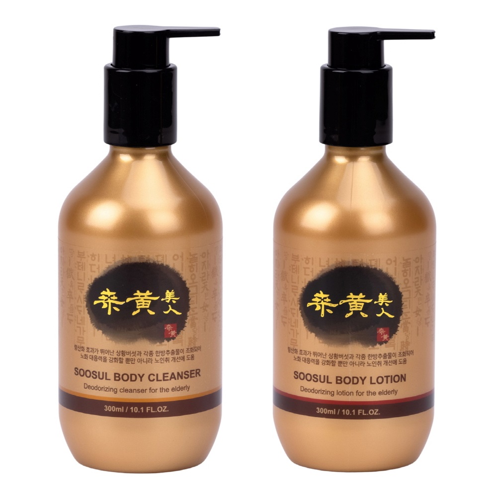 SOOSUL BODY CLEANSER _ BODY LOTION _300ml