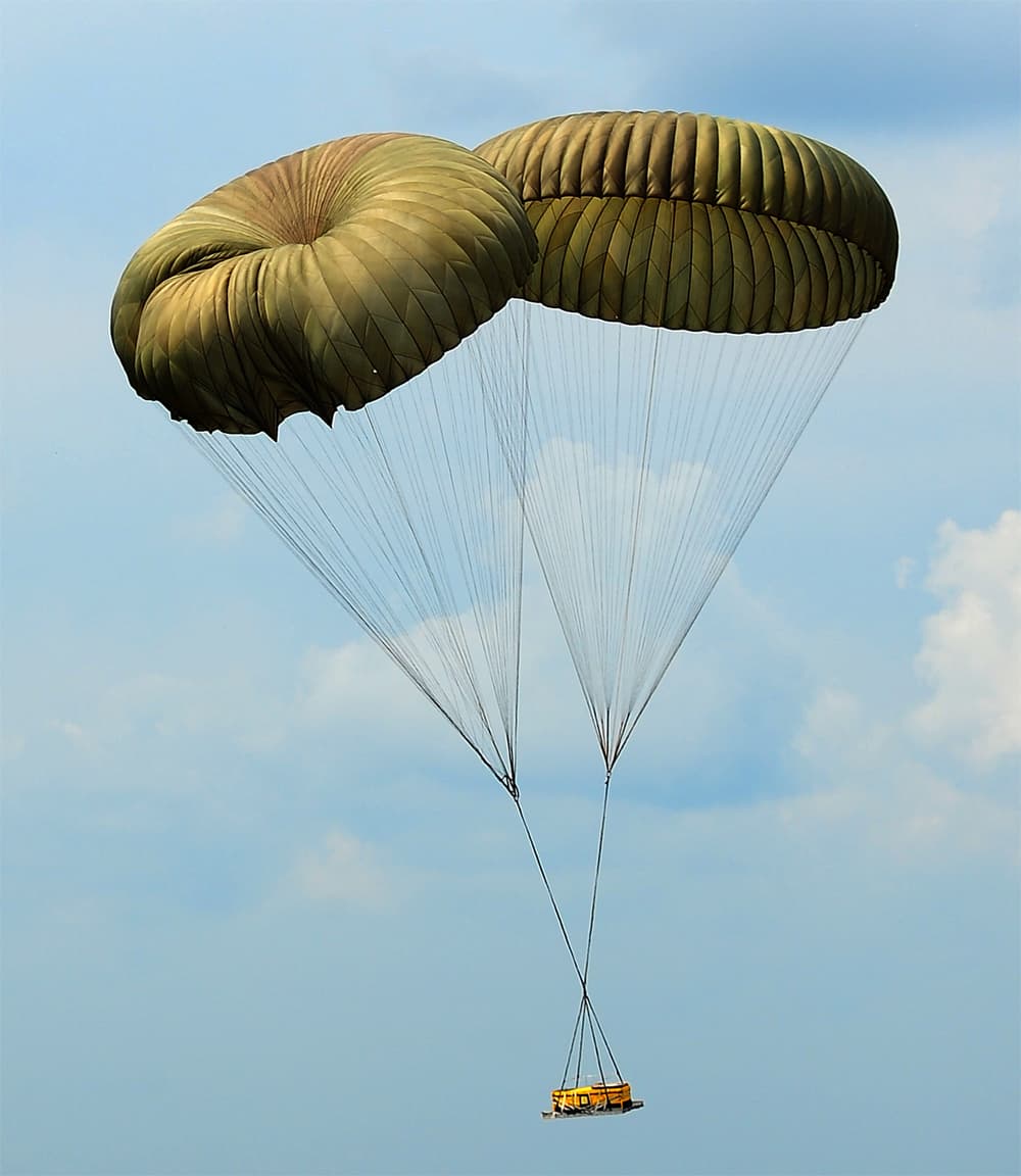 Military cargo parachute; G-12D, G-12E | tradekorea