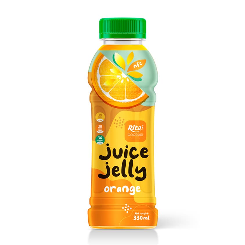 330ml Natural Orange Juice jelly