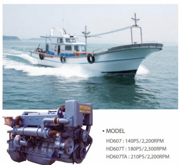 Marine Diesel Engines_ HD series_ HD607_ HD607TA
