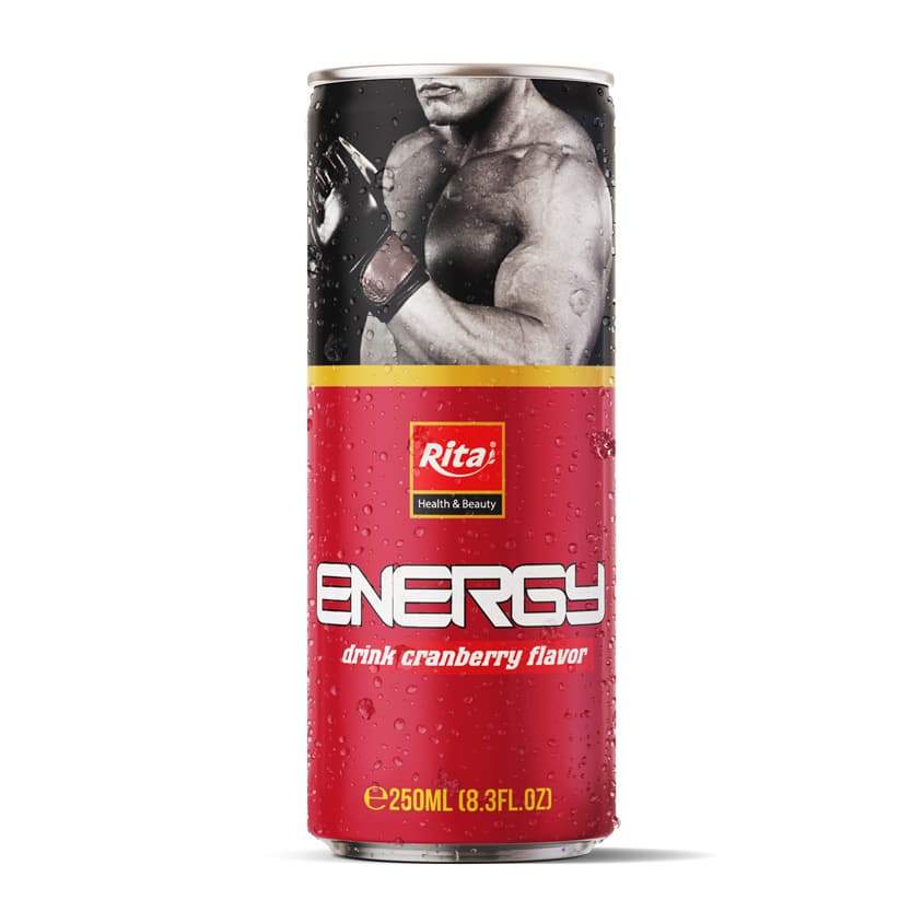 Supplier 250ml Energy Drink With Cranberry